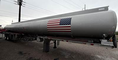2003 Polar Tandem Axle Aluminum Fuel Tanker Trailer Air Ride Fixed Axle