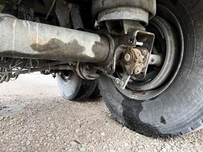 2003 Polar Tandem Axle Aluminum Fuel Tanker Trailer Air Ride Fixed Axle