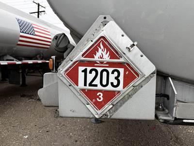 2003 Polar Tandem Axle Aluminum Fuel Tanker Trailer Air Ride Fixed Axle