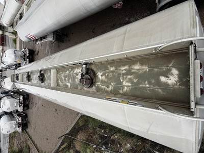 2003 Polar Tandem Axle Aluminum Fuel Tanker Trailer Air Ride Fixed Axle