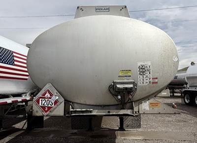 2003 Polar Tandem Axle Aluminum Fuel Tanker Trailer Air Ride Fixed Axle