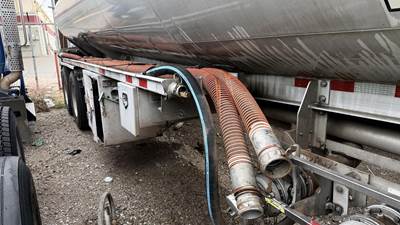 2003 Polar Tandem Axle Aluminum Fuel Tanker Trailer Air Ride Fixed Axle