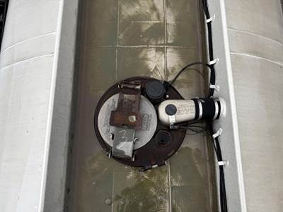 2003 Polar Tandem Axle Aluminum Fuel Tanker Trailer Air Ride Fixed Axle