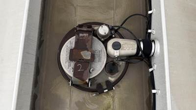 2003 Polar Tandem Axle Aluminum Fuel Tanker Trailer Air Ride Fixed Axle