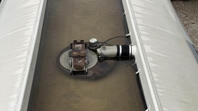 2003 Polar Tandem Axle Aluminum Fuel Tanker Trailer Air Ride Fixed Axle