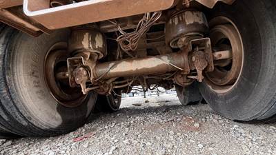 2003 Polar Tandem Axle Aluminum Fuel Tanker Trailer Air Ride Fixed Axle