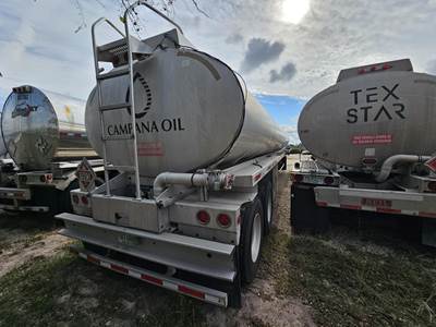 2004 Stephens Tandem Axle Aluminum Fuel Tanker Trailer - Air Ride, Fixed Axle