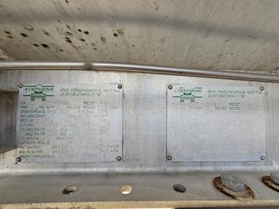 2004 Stephens Tandem Axle Aluminum Fuel Tanker Trailer - Air Ride, Fixed Axle