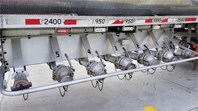 2004 Stephens Tandem Axle Aluminum Fuel Tanker Trailer - Air Ride, Fixed Axle