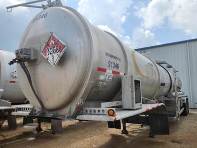 Stephens 43ft Tandem Axle Aluminum Fuel Tanker Trailer - Air Ride, Fixed Axle