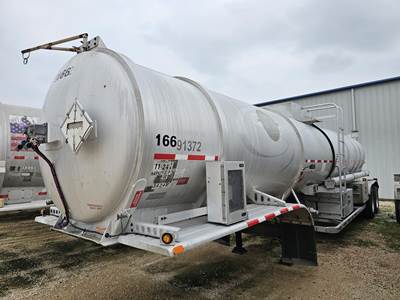Stephens 43ft Tandem Axle Aluminum Fuel Tanker Trailer - Air Ride, Fixed Axle