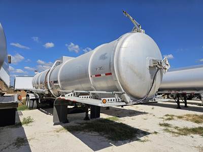 Stephens 43ft Tandem Axle Aluminum Fuel Tanker Trailer - Air Ride, Fixed Axle