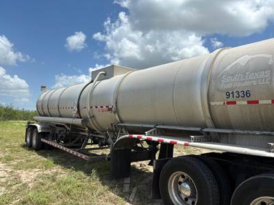Stephens 43ft Tandem Axle Aluminum Fuel Tanker Trailer - Air Ride, Fixed Axle