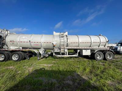 Vantage 43ft Tandem Axle Aluminum Fuel Tanker Trailer - Air Ride, Fixed Axle