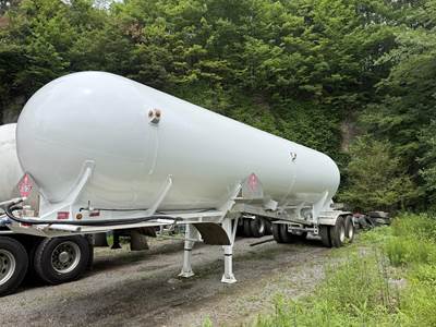 Superior Tandem Axle Mild Steel Industrial Gas Tank Trailer - Spring, Fixed Axle