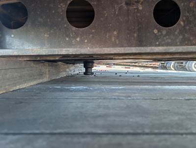 2014 Cozad 48ft Tandem Axle Lowboy Trailer - Air Ride, Fixed Axle