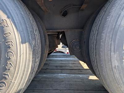 2014 Cozad 48ft Tandem Axle Lowboy Trailer - Air Ride, Fixed Axle