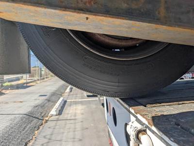 2014 Cozad 48ft Tandem Axle Lowboy Trailer - Air Ride, Fixed Axle