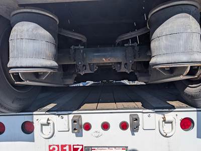 2014 Cozad 48x102 Tandem Axle Lowboy Trailer - Air Ride, Fixed Axle