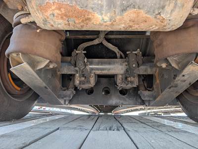 2014 Cozad 48x102 Tandem Axle Lowboy Trailer - Air Ride, Fixed Axle