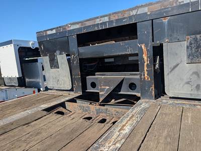 2009 Cozad 48x102 Tandem Axle Lowboy Trailer - Air Ride, Fixed Axle
