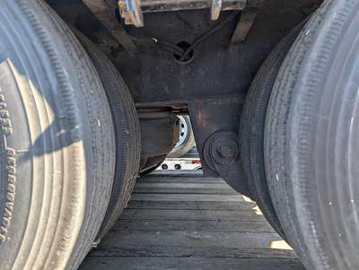 2009 Cozad 48x102 Tandem Axle Lowboy Trailer Air Ride Fixed Axle