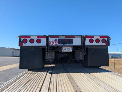 2015 Fontaine 48x102 Tandem Axle Lowboy Trailer - Air Ride, Fixed Axle