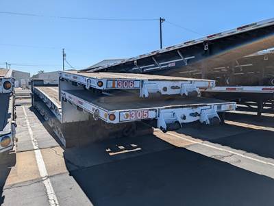 Fontaine 48x102 Tandem Axle Lowboy Trailer - Air Ride, Fixed Axle