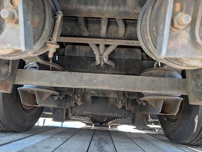 2015 Fontaine 48x102 Tandem Axle Lowboy Trailer - Air Ride, Fixed Axle