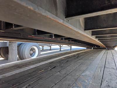 2015 Fontaine 48x102 Tandem Axle Lowboy Trailer - Air Ride, Fixed Axle