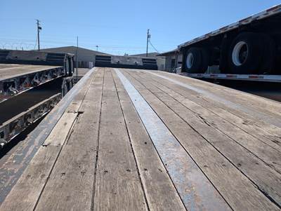2015 Fontaine 48x102 Tandem Axle Lowboy Trailer - Air Ride, Fixed Axle