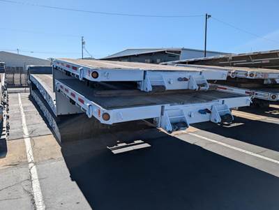 2015 Fontaine 48x102 Tandem Axle Lowboy Trailer Air Ride Fixed Axle