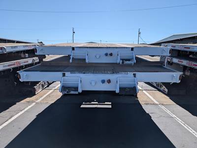 2015 Fontaine 48x102 Tandem Axle Lowboy Trailer Air Ride Fixed Axle