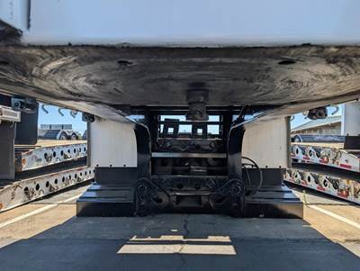 2015 Fontaine 48x102 Tandem Axle Lowboy Trailer Air Ride Fixed Axle