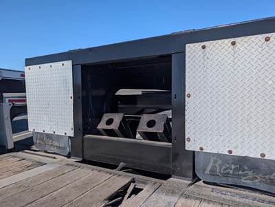 2015 Fontaine 48x102 Tandem Axle Lowboy Trailer Air Ride Fixed Axle
