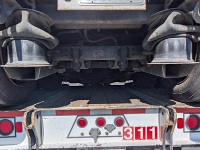 2007 Fontaine 48x102 Tandem Axle Lowboy Trailer Air Ride Fixed Axle