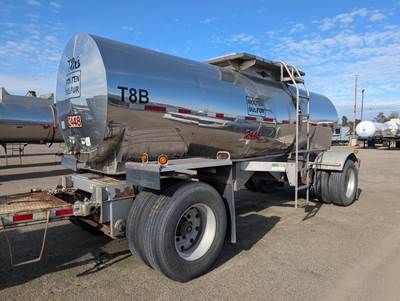 Beall 1999 DOUBLE BEALL NON CODE TANK TRAILER AND PUP (4 Non Code Tank Trailer