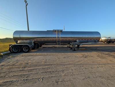 Brenner 6600 Gallon Stainless Steel Non Code Tank Trailer - Tandem Axle, Air Ride