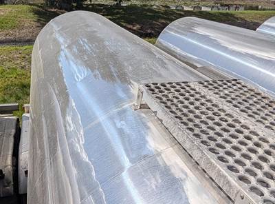 2008 Brenner 6600 Gallon Stainless Steel Non Code Tank Trailer - Tandem Axle, Air Ride