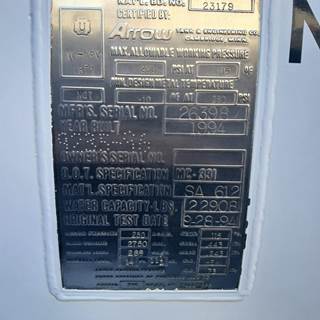 1995 Ford F-700 2750 Gallon Propane Truck - Manual