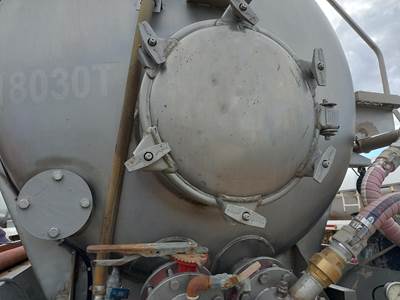 2018 Polar Tandem Axle Stainless Steel Vacuum Tank Trailer - Air Ride, Fixed Axle