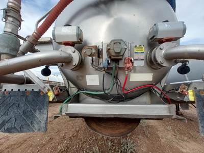 2018 Polar Tandem Axle Stainless Steel Vacuum Tank Trailer - Air Ride, Fixed Axle
