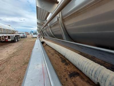 2018 Polar Tandem Axle Stainless Steel Vacuum Tank Trailer - Air Ride, Fixed Axle