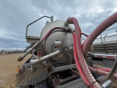 2018 Polar Tandem Axle Stainless Steel Vacuum Tank Trailer - Air Ride, Fixed Axle