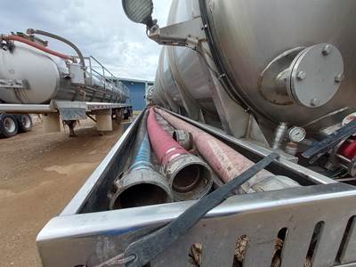 2018 Polar Tandem Axle Stainless Steel Vacuum Tank Trailer - Air Ride, Fixed Axle