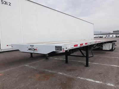 Transcraft Aluminum Flatbed Trailer