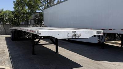 Transcraft Aluminum Flatbed Trailer