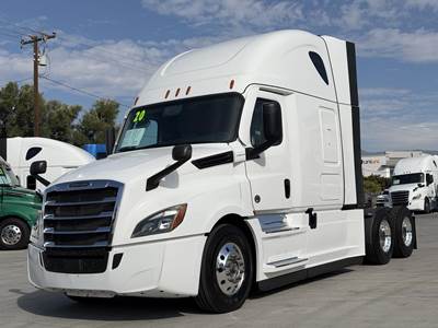 Freightliner Cascadia 126 Sleeper Semi Truck - 72" Raised Roof Sleeper, Detroit 455HP, 12 Speed Dt12 Automatic