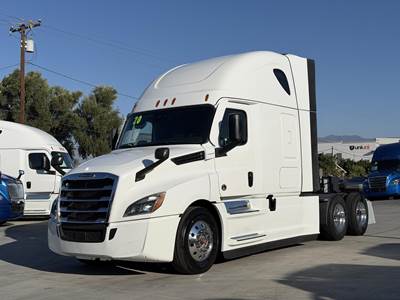 Freightliner Cascadia 126 Sleeper Semi Truck - Mid Roof Sleeper, Detroit 455HP, 12 Speed Dt12 Automatic