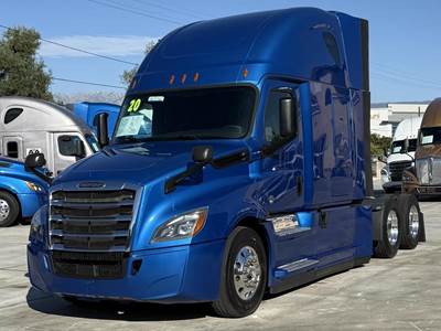 Freightliner Cascadia 126 Sleeper Semi Truck - Raised Roof Sleeper, Detroit 455HP, 12 Speed Dt12 Automatic